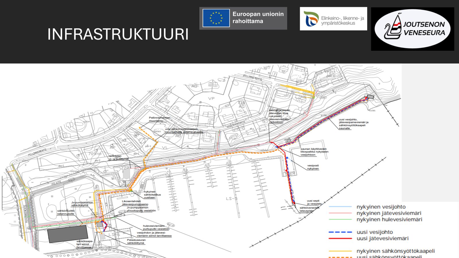 Kuva_infrastruktuuri Yöpäivystys Joutsenon venesatamassa.